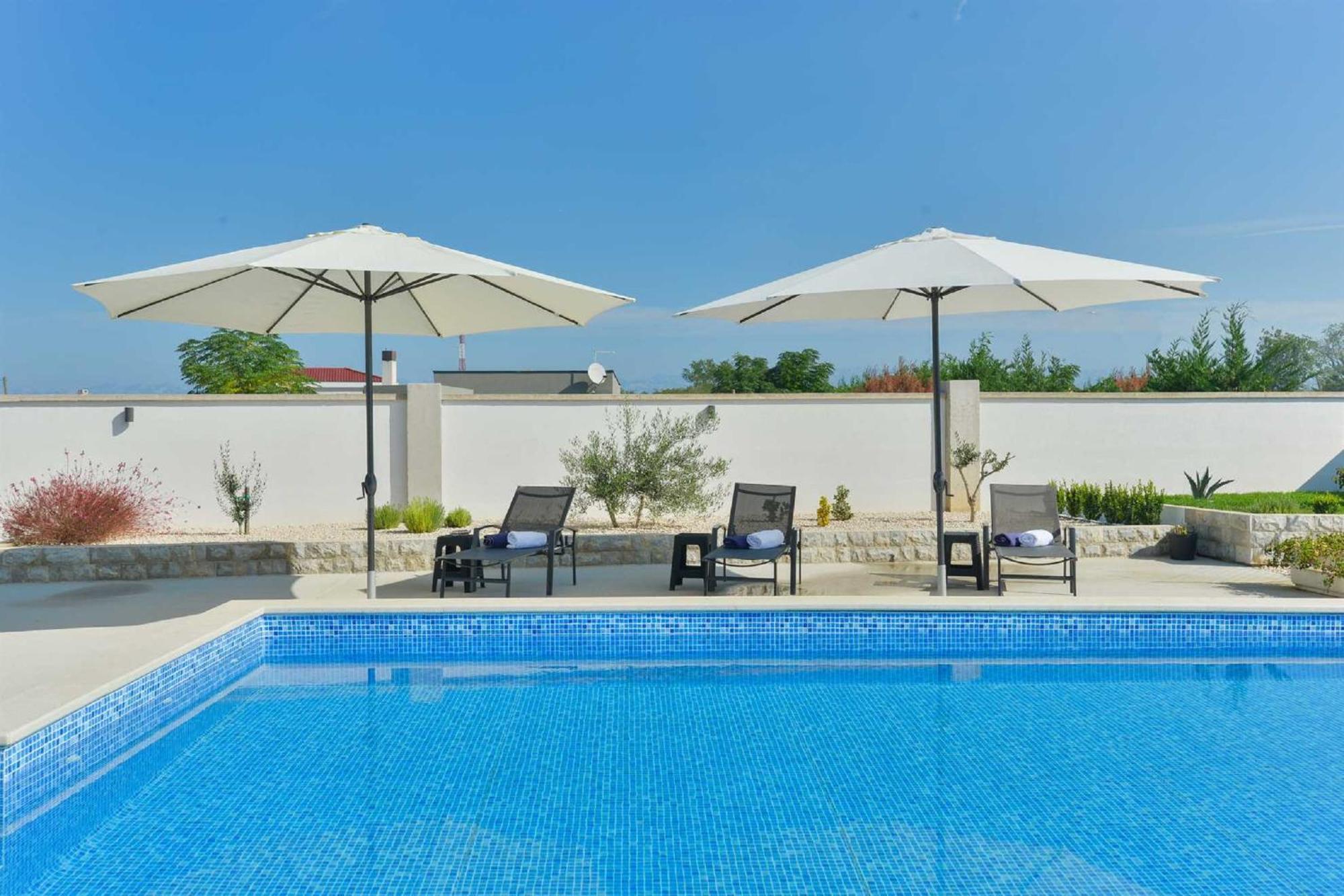 Villa Miranda With Pool Zaton  Buitenkant foto