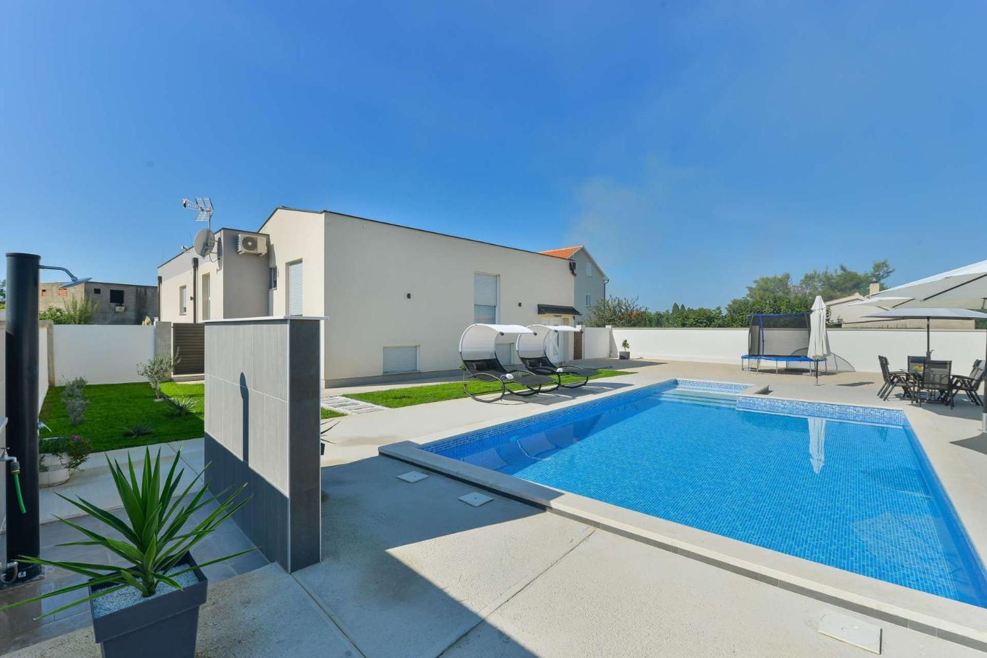 Villa Miranda With Pool Zaton  Buitenkant foto